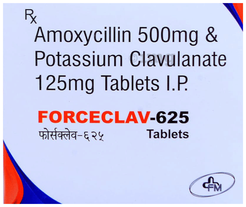Forceclav 625 Tablet image