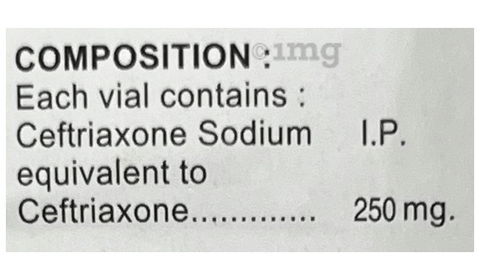 Cef-One 250mg Injection image Cef-One 250mg Injection image