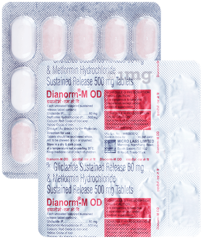 DiaNORM-M OD Tablet SR image DiaNORM-M OD Tablet SR image