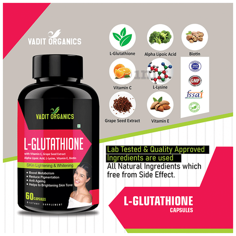 combien de comprim de glutathion prendre pour blanchir la peau Setria L Glutathion rduit 60 glules