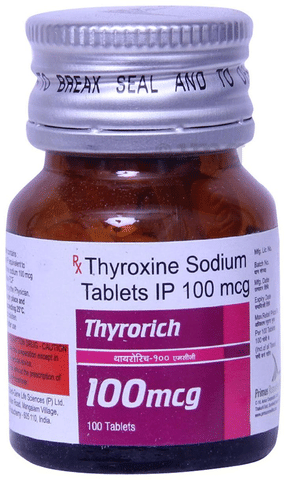 Thyrorich 100mcg Tablet image