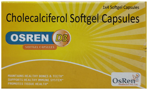 Osren D3 Softgel Capsule image