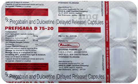 Prefigaba D 75-20 Capsule DR image Prefigaba D 75-20 Capsule DR image