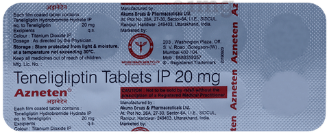 Azneten 20mg Tablet image Azneten 20mg Tablet image