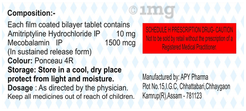 Amnurozit 10 Tablet SR image