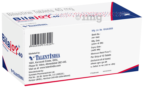 Bilajoy 40 Tablet image