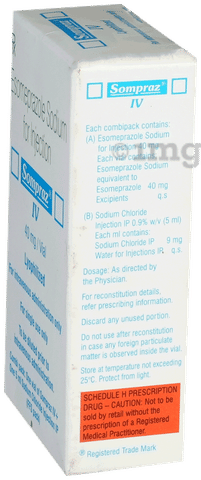Sompraz 40mg Injection image