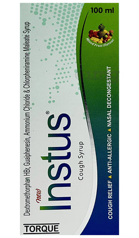 New Instus Cough Syrup  Mixed Fruit image