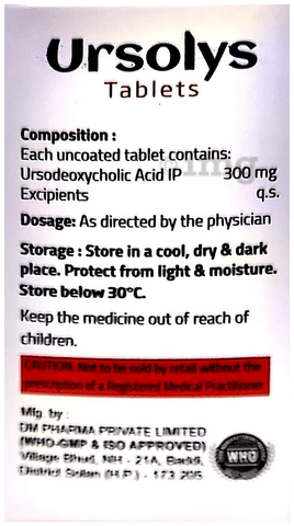 Ursolys Tablet image Ursolys Tablet image