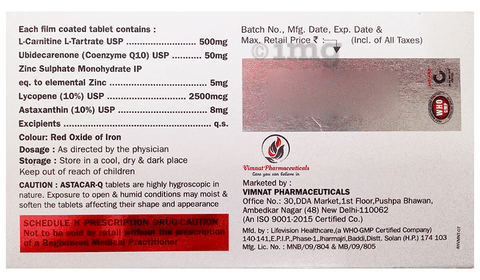 Astacar-Q Tablet image Astacar-Q Tablet image