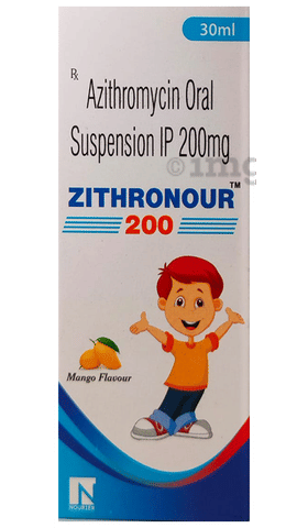 Zithronour 200 Oral Suspension Mango