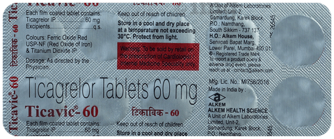 Ticavic 60 Tablet image