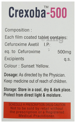 Crexoba 500 Tablet image
