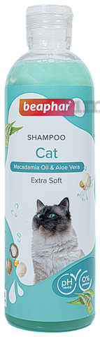 Beaphar Cat Shampoo Macadamia Oil Aloevera Buy bottle of 250.0 ml Shampoo at best price in India 1mg