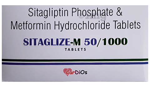 Sitaglize-M 50/1000 Tablet image