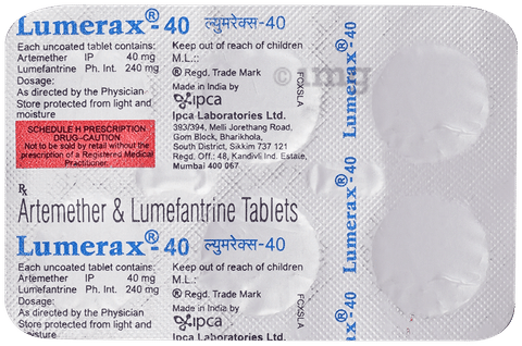 Lumerax 40mg/240mg Tablet