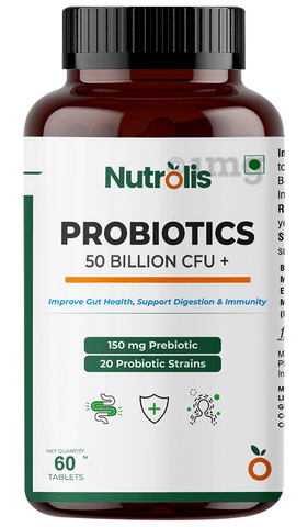 Nutrolis Probiotics 50 Billion CFU+ Tablet 1