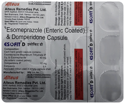 Esofit D Capsule image
