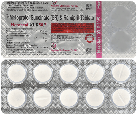 Metoheal R 50mg/5mg Tablet XL
