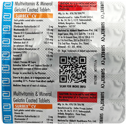 Surbex CV Tablet image