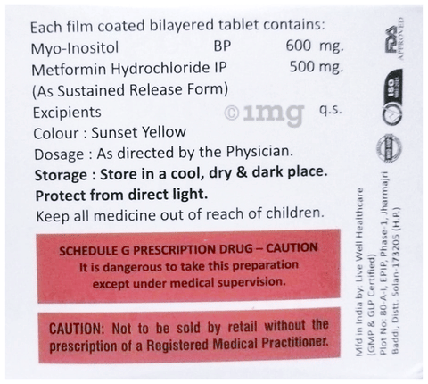 Pcocyst-M Tablet SR image Pcocyst-M Tablet SR image