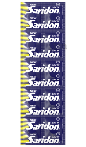 New Saridon Tablet | For Pain Relief | Provides Fast Headache Relief image