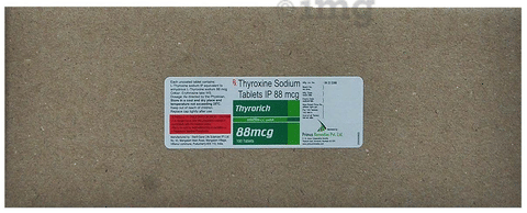 Thyrorich 88mcg Tablet image