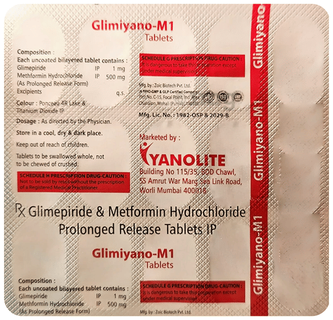 Glimiyano-M1 Tablet PR image Glimiyano-M1 Tablet PR image