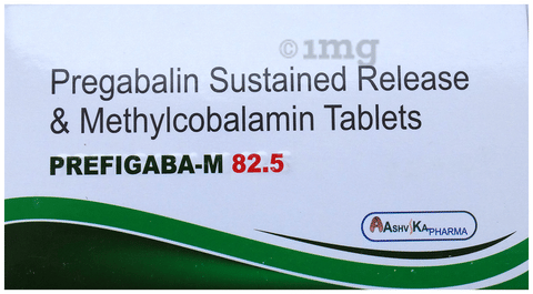 Prefigaba-M 82.5 Tablet SR image Prefigaba-M 82.5 Tablet SR image