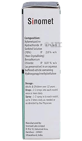 Sinomet Nasal Spray image