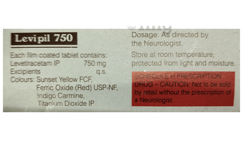 LEvipil 750 Tablet image