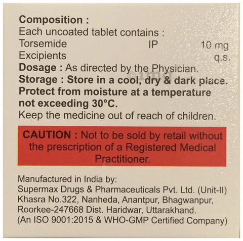 Torasta 10 Tablet image