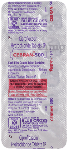 Cebran 500mg Tablet image