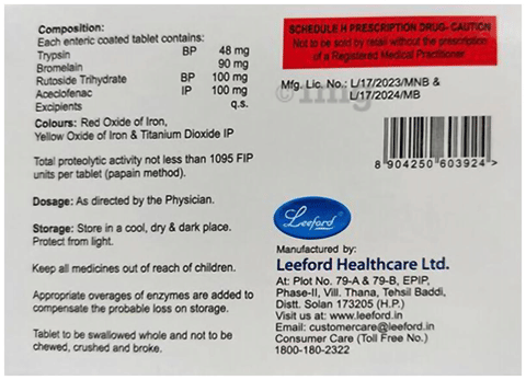 Chymomerg A Tablet image