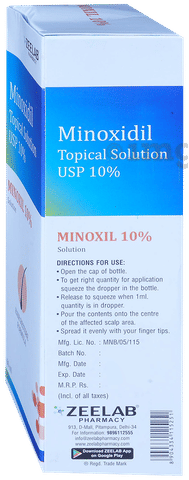 Minoxil 10% Solution image