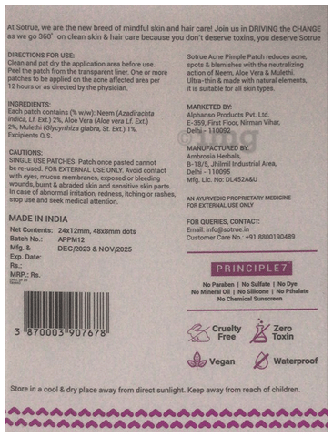 Sotrue Acne Pimple Patch 2