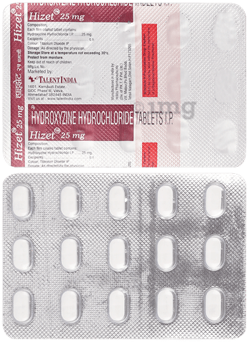 Hizet 25mg Tablet