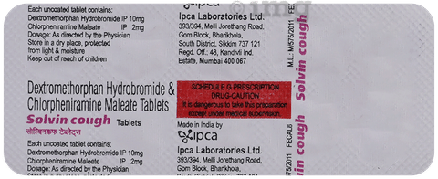Solvin Cough Tablet image