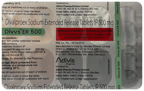 Divvs ER 500 Tablet image