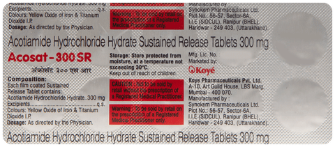 Acosat 300mg Tablet SR image Acosat 300mg Tablet SR image