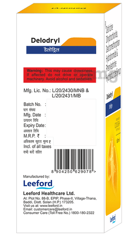 Delodryl Syrup image Delodryl Syrup image