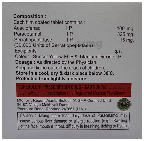 Acepain-SP Tablet image