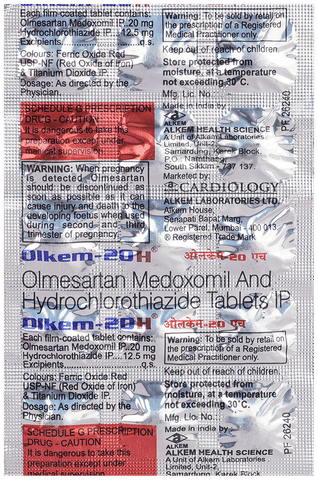 Olkem 20H Tablet image