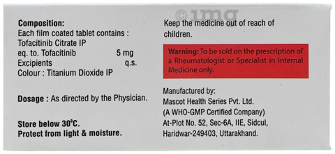 Tonib 5mg Tablet image