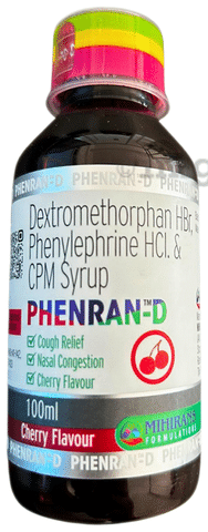 Phenran-D Syrup Cherry