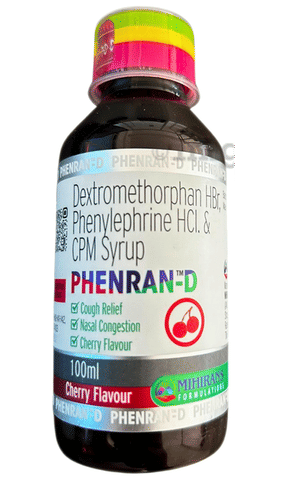 Phenran-D Syrup Cherry image