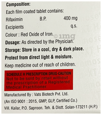 Rifamac 400 Tablet image Rifamac 400 Tablet image