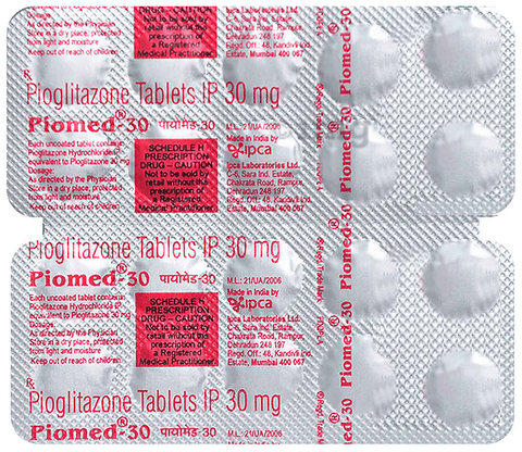 Piomed 30 Tablet image Piomed 30 Tablet image