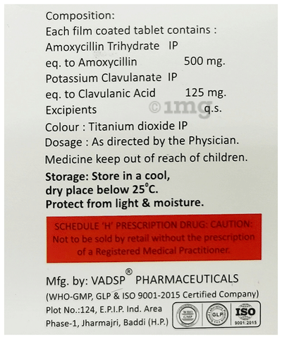 Clamopen 625 Tablet image Clamopen 625 Tablet image