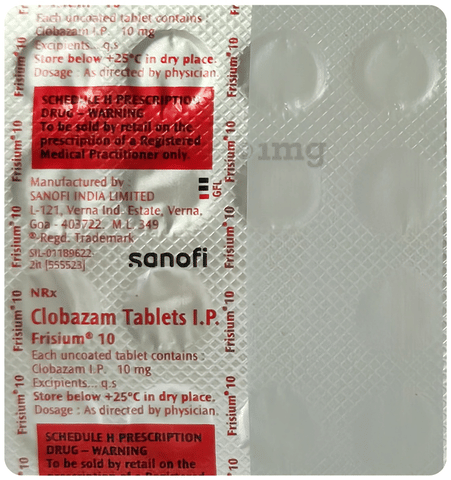 Frisium 10mg Tablet image